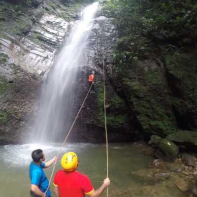 Rappel/Canyoning