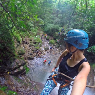 Rappel/Canyoning