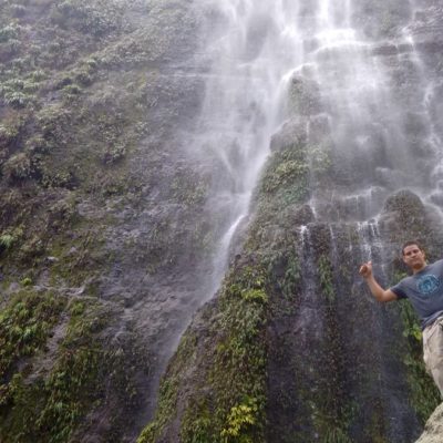 Cascada "Arcoiris de caracol"